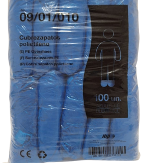 Cubrezapatos Polietileno G80 AZUL -IBP
